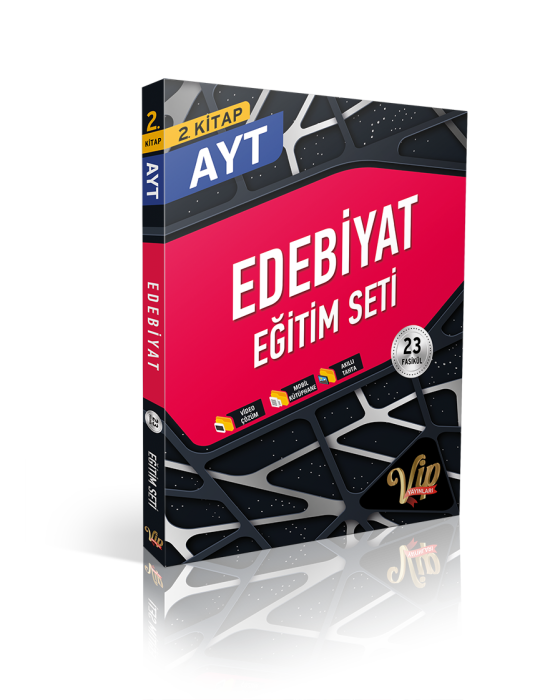 Vip Yayınları AYT Edebiyat Eğitim Seti 2. Kitap Bronz 23 Fasikül - 1