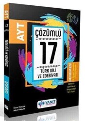 Yanıt AYT Çözümlü 17 Türk Dili ve Edebiyat Branş Deneme - Yanıt Yayınları