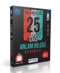 Yanıt Yayınları 8. Sınıf Anlam Bilgisi 25 Deneme - Yanıt Yayınları