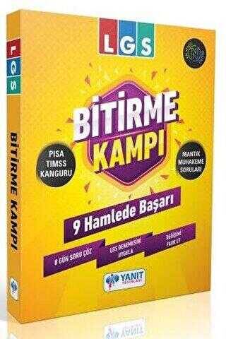 Yanıt Yayınları 8. Sınıf LGS Bitirme Kampı 9 Hamlede Başarı - 1