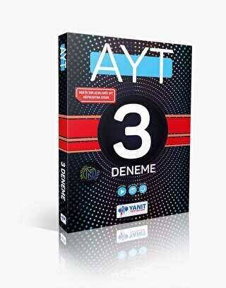 Yanıt Yayınları AYT 3 lü Fasikül Deneme - 1