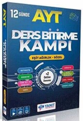 Yanıt Yayınları AYT Ders Bitirme Kampı Sayısal - Yanıt Yayınları