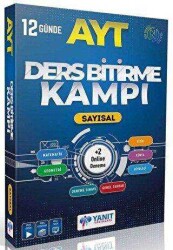 Yanıt Yayınları AYT Sayısal Ders Bitirme Kampı - Yanıt Yayınları