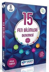 Yanıt Yayınları Yanıt 8. Sınıf Çözümlü 15 Fen Bilimleri Branş Deneme - Yanıt Yayınları