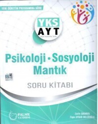 YKS AYT Psikoloji Sosyoloji Mantık Soru Kitabı Palme Yayınevi - Palme Yayıncılık